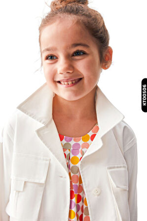 Kız Çocuk Ceket 4-8 Yaş 36542