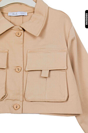 Kız Çocuk Ceket 4-8 Yaş 36542