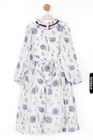 Kız Çocuk Elbise 4-12 Yaş 6651