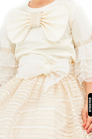 Kız Çocuk Etek Takmı 6-14 Yaş 6574