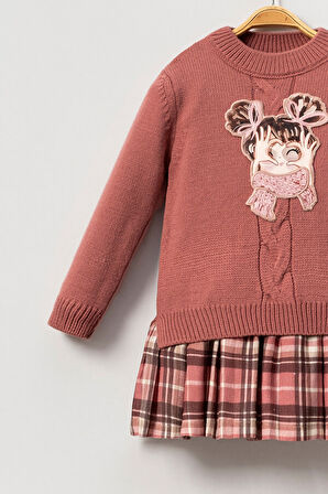 Kız Çocuk Elbise 3-12 Yaş 2712