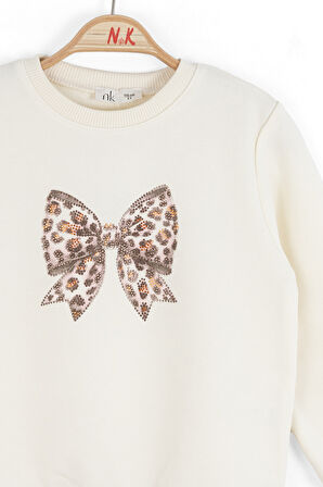 Kız Çocuk Sweatşirt 4-8 Yaş 39530