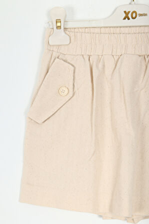 Kız Çocuk Şort Etek 4-8 Yaş 58561