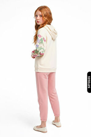 Kız Çocuk Eşofman Takım 10-16 Yaş 7435