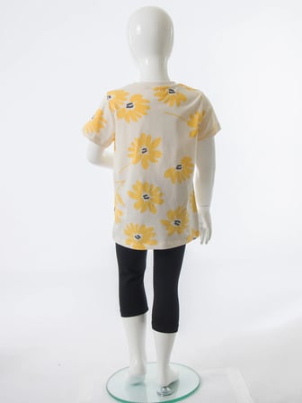 Kız Çocuk Yazlık Pijama Takım 2-7 Yaş 3786