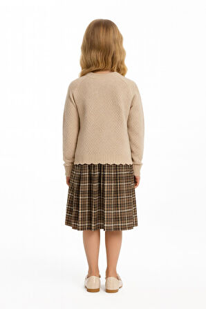 Kız Çocuk Elbise 8-12 Yaş 4067