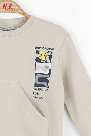 Erkek Çocuk Sweatshirt 9aY-4 Yaş 47609