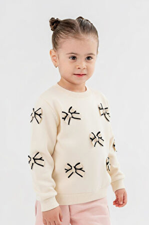 Kız Çocuk Sweatşirt 1-4 Yaş 39629