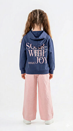 Kız Çocuk 2li Kombin Takım 8-14 Yaş SET0392