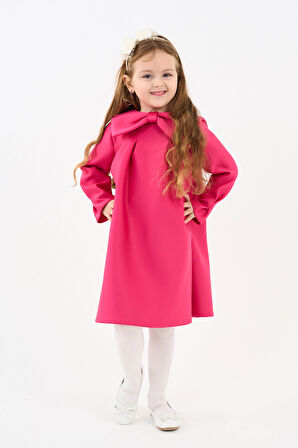 Kız Çocuk Elbise 4-8 Yaş 9196