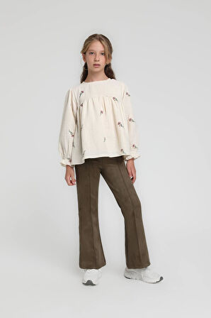 Kız Çocuk Pantolon 10-14 Yaş 36069