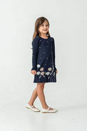 Kız Çocuk Elbise  4-7 Yaş 52042