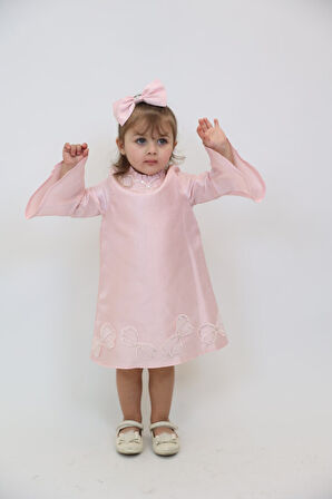 Kız Çocuk Elbise 3-10 Yaş 3912