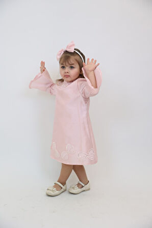 Kız Çocuk Elbise 3-10 Yaş 3912