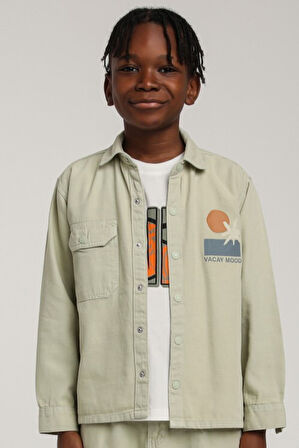 Erkek Çocuk Gömlek 4-8 Yaş 2555