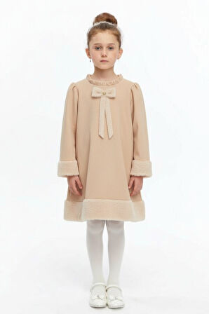 Kız Çocuk Elbise 4-8 Yaş 2886