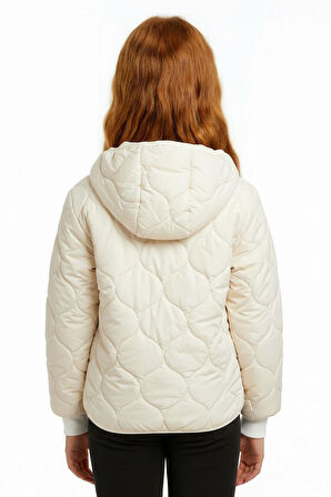 Çift Traflı Kız Çocuk Mont 6-10 Yaş 50323