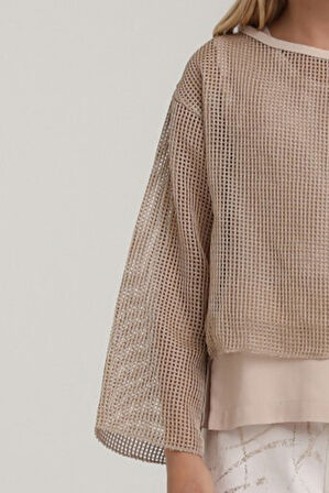 Kız Çocuk Bluz 4-8 Yaş 35686