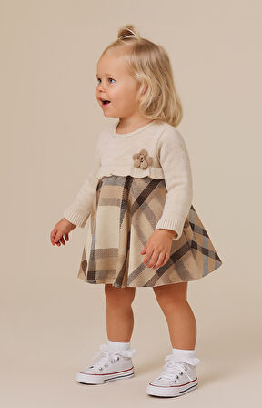 Kız Çocuk Elbise 6-24 Ay 4071