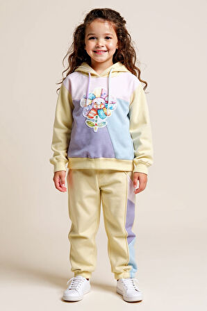 Kız Çocuk Eşofman Takım 1-5 Yaş 7029