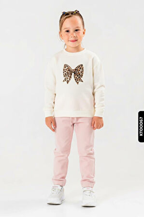 Kız Çocuk 2li Kombin Takmı 4-8 Yaş SET0416