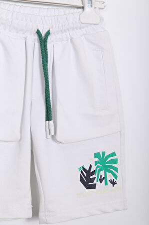 Erkek Çocuk Şort Alt Üst Takım 2-7 Yaş 3223