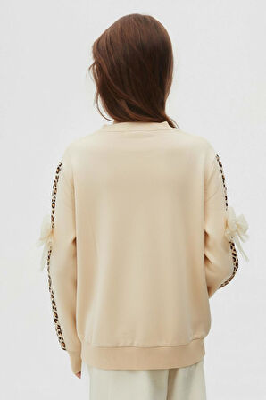 Kız Çocuk Sweatşirt 4-8 Yaş 39516