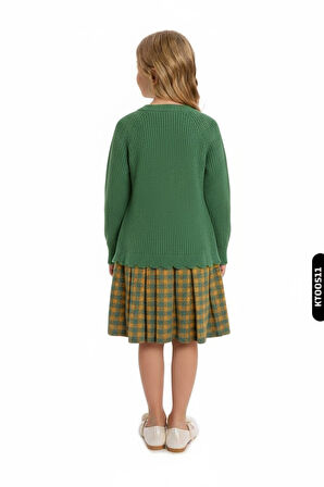 Kız Çocuk Elbise 3-12 Yaş 4056