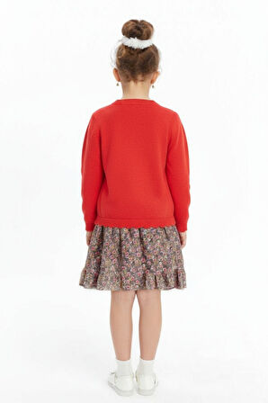 Kız Çocuk Elbise 3-7 Yaş 4111