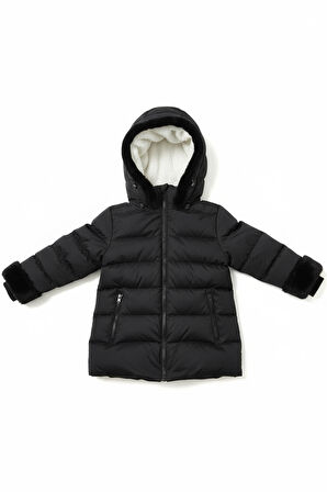 Kız Çocuk Mont 7-10 Yaş 8051