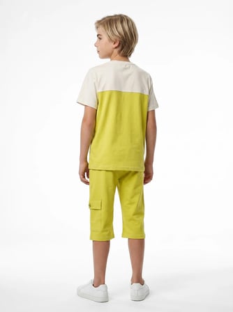 Erkek Çocuk Yazlık Pijama Takım 6-15 Yaş 2072