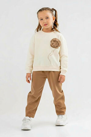 Kız Çocuk 2li Kombin Takmı 4-8 Yaş SET0418