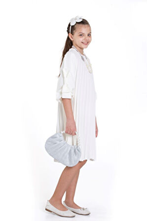 Kız Çocuk Elbise 4-8 Yaş 9403