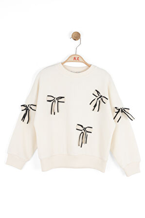 Kız Çocuk Sweatşirt 4-8 Yaş 39508