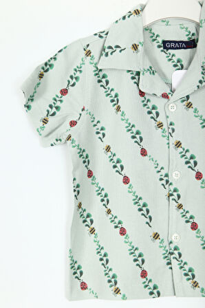 Erkek Çocuk Gömlek 1-5 Yaş 8268