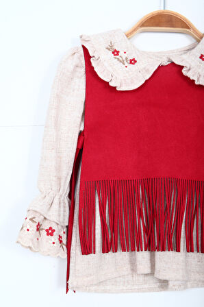 Kız Çocuk Pantolon Takım 2-6 Yaş 3161