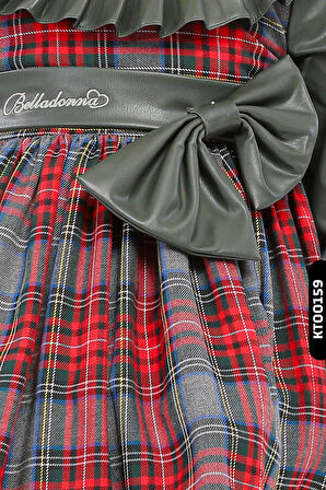 Kız Çocuk Elbise 4-12 Yaş 1608