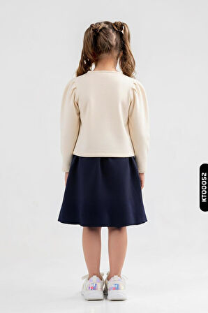 Kız Çocuk Elbise 4-7 Yaş 52072