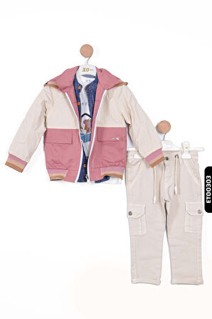 Erkek Çocuk Kargolu Alt Üst Takım 2-5 Yaş 12056