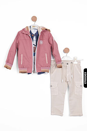 Erkek Çocuk Kargolu Alt Üst Takım 2-5 Yaş 12056