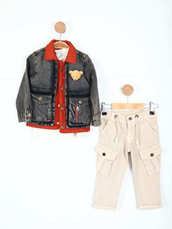 Erkek Çocuk Alt Üst Takım 6-36 Ay 11090