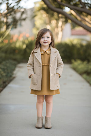 Kız Çocuk Elbise 1-5 Yaş 4037