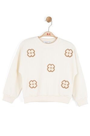 Kız Çocuk Sweatşirt 4-8 Yaş 39502