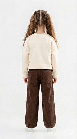 Kız Çocuk 2li Kombin Takım 8-14 Yaş SET0397