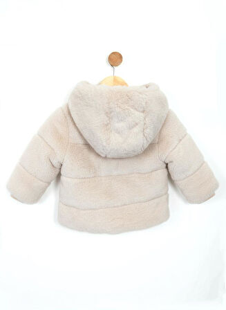 Kız Çocuk Mont 2-6 Yaş 50411 Ekru