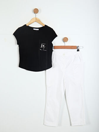 Kız Çocuk Kombin Takmı 8-14 Yaş SET0310