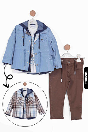 Erkek Çocuk Alt Üst Takımı 2-5 Yaş 12061