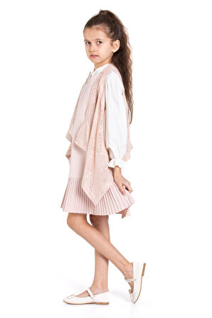 Kız Çocuk Elbise 4-8 Yaş 5826