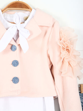 Kiz Çocuk Alt Üst Takım 4-7 Yaş 51009