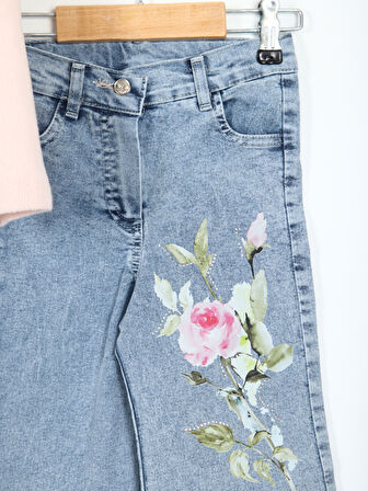 Kiz Çocuk Alt Üst Takım 4-7 Yaş 51009